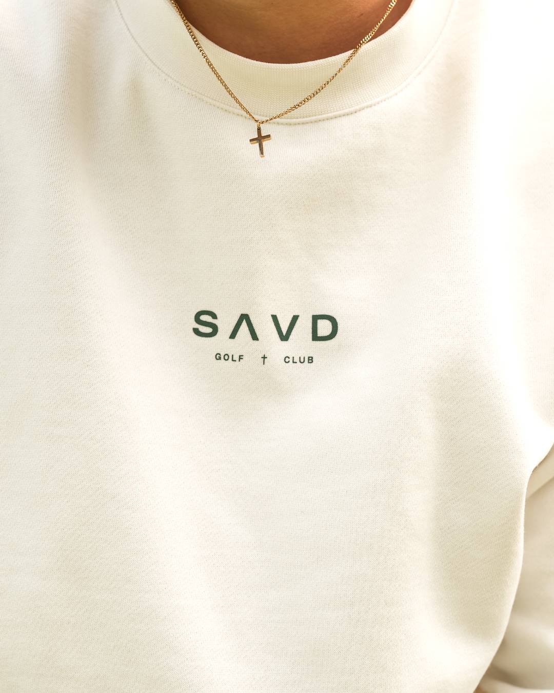 Birdies & Parables Golf Crewneck - OB White - Image 8