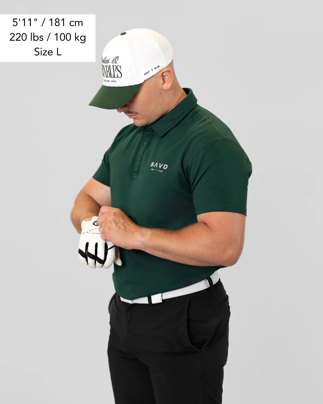 Birdies & Parables Golf Polo - Fairway Green - Image 3