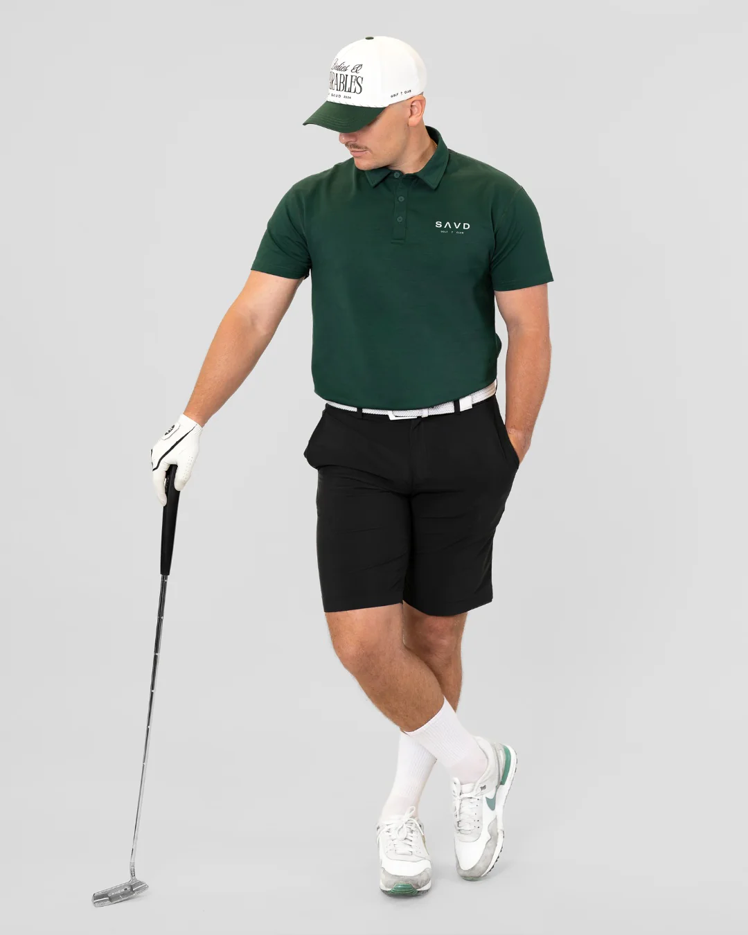 Birdies & Parables Golf Polo - Fairway Green - Image 6