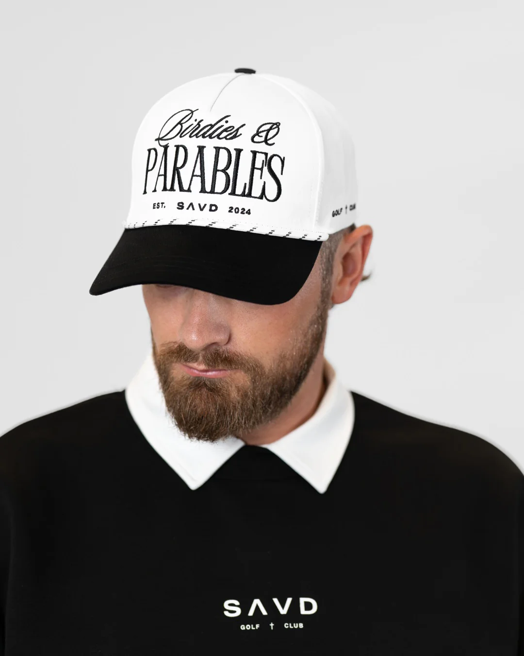 Birdies & Parables Golf Rope Hat - Black - Image 6