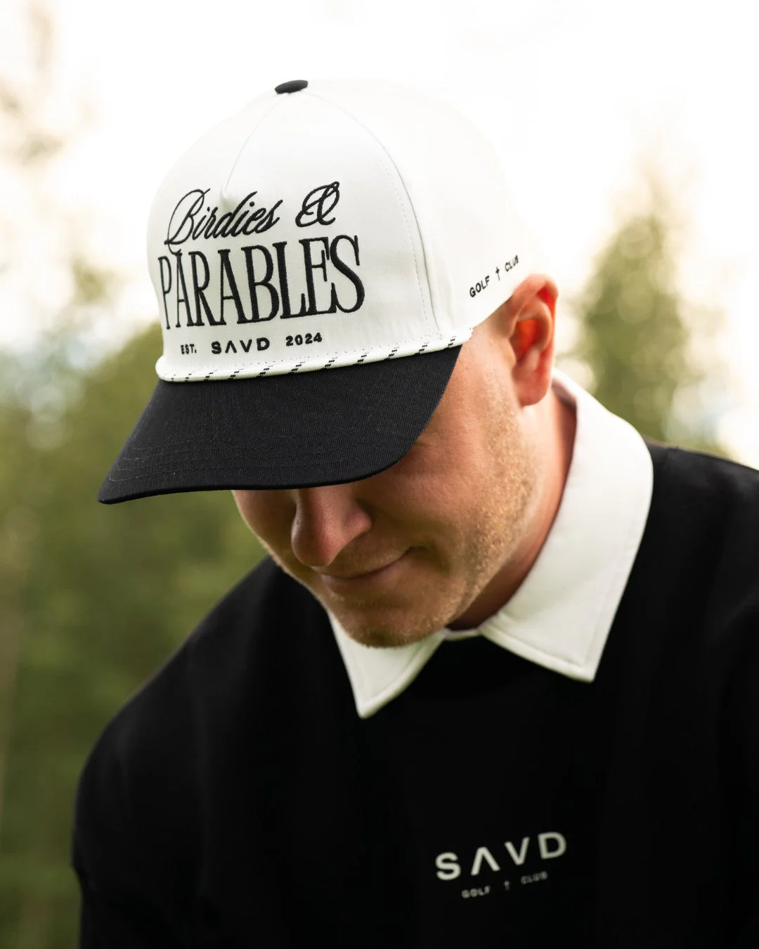 Birdies & Parables Golf Rope Hat - Black - Image 7