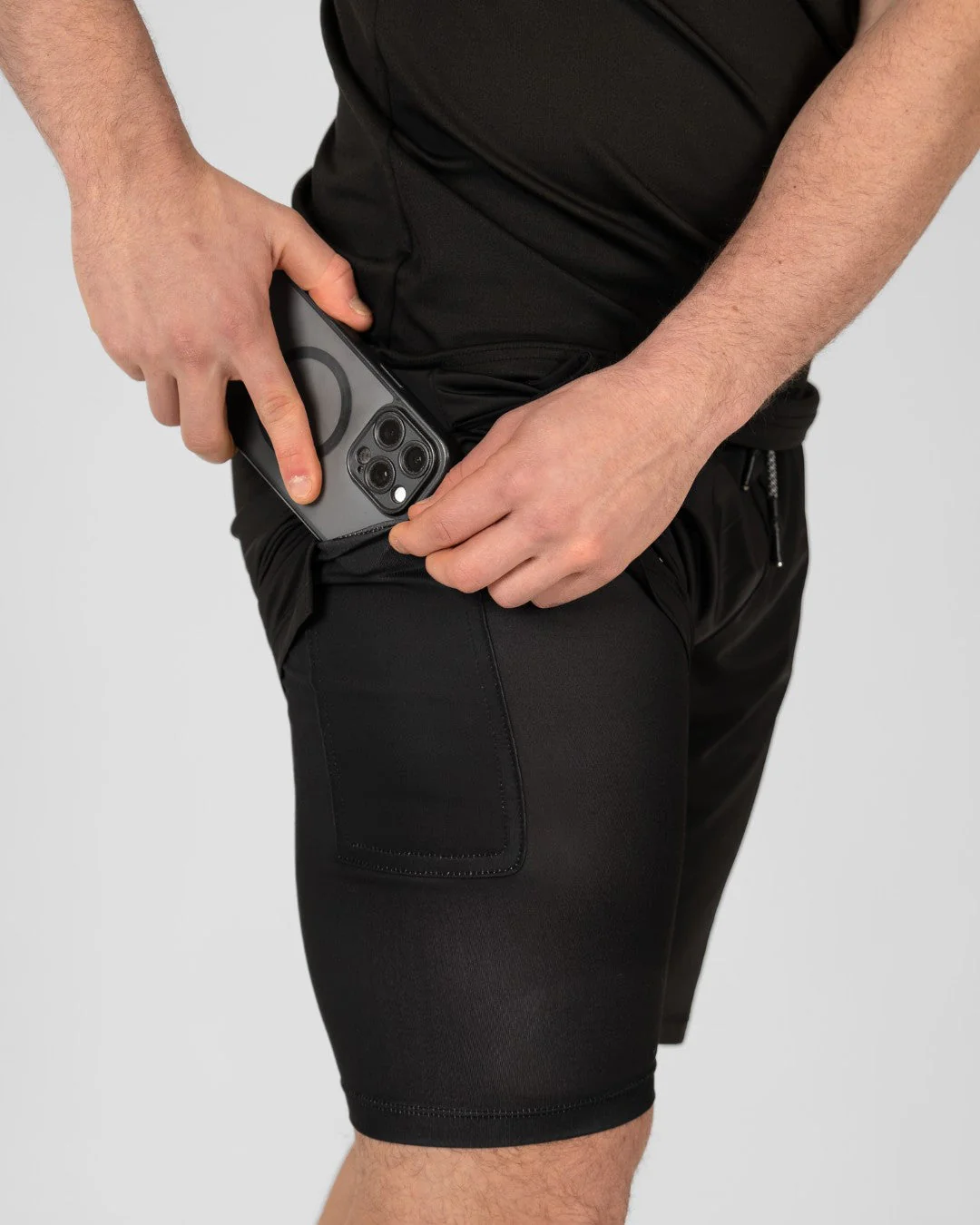Isaiah 40:31 'Eagle Cross' Men's Performance shorts - Image 5