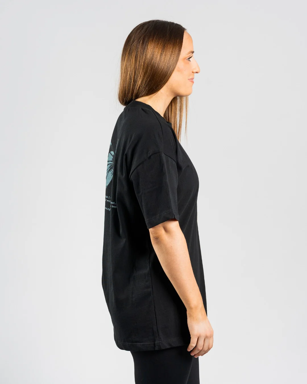 John 14:27 'Butterfly Cross' Women’s Oversized T-Shirt - Image 6