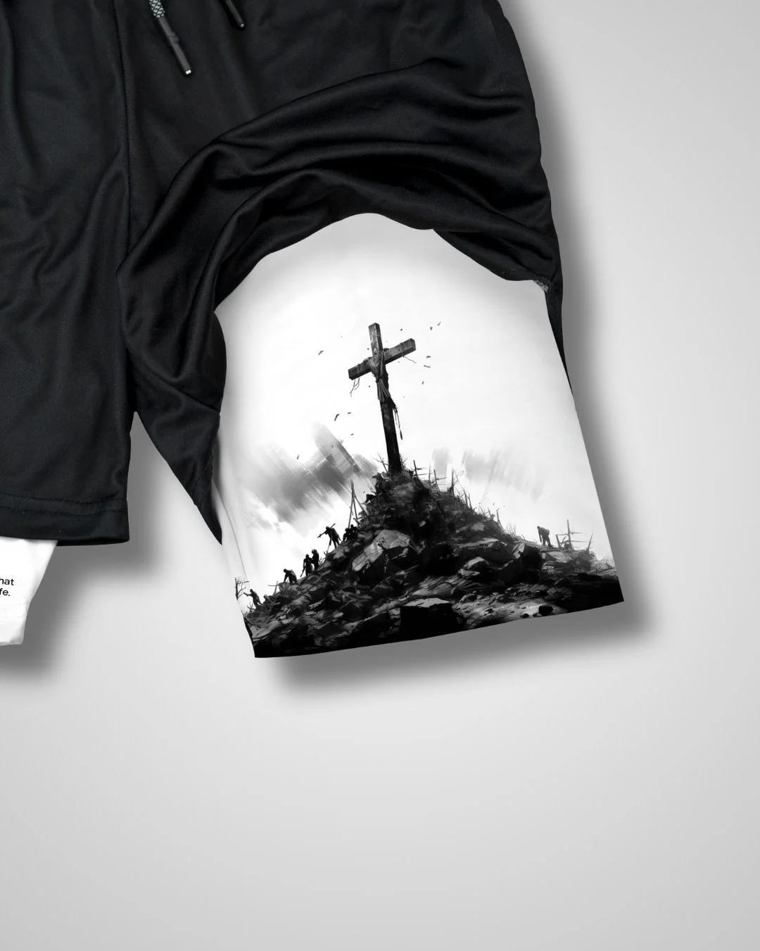 John 3:16 The Cross Performance Shorts - Image 3