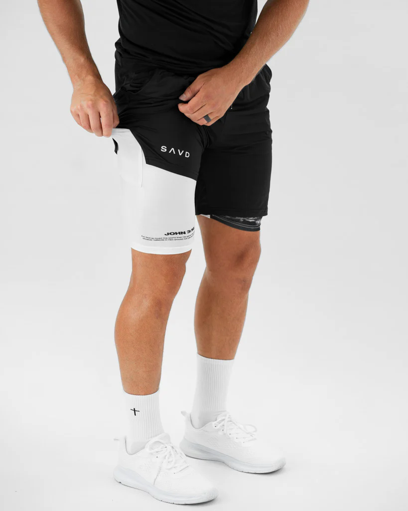 John 3:16 The Cross Performance Shorts - Image 8