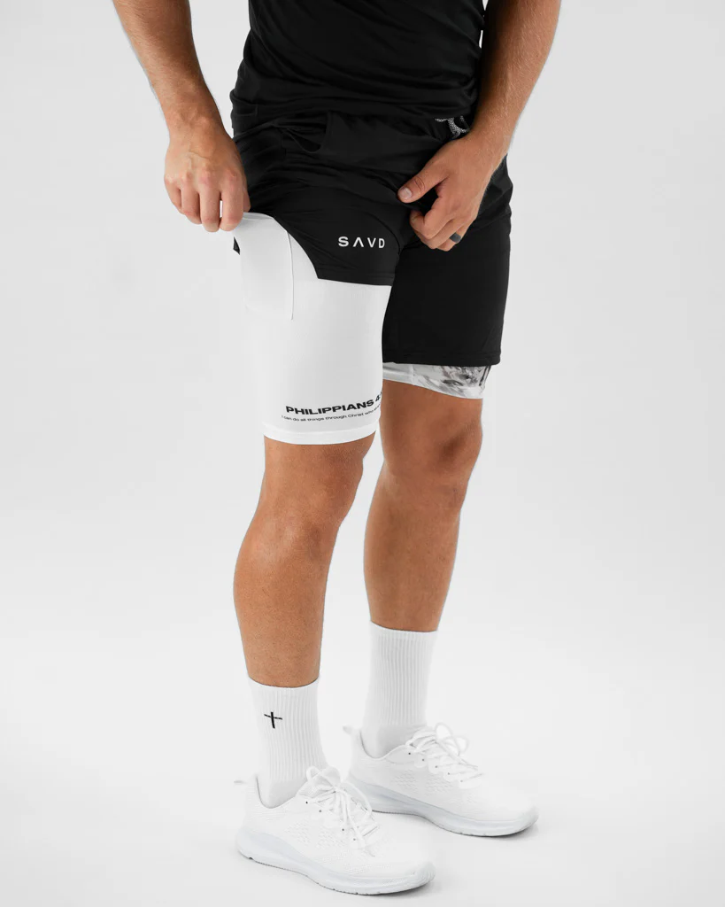 Philippians 4:13 Warrior Performance Shorts - Image 10