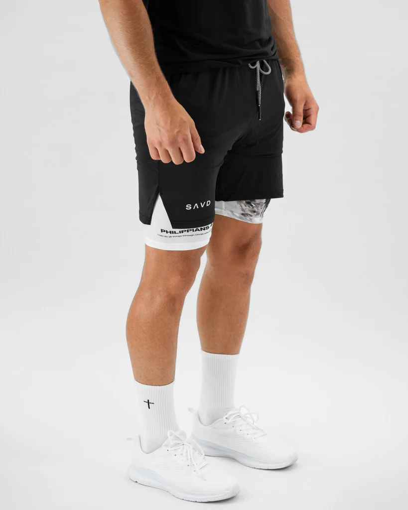 Philippians 4:13 Warrior Performance Shorts - Image 11