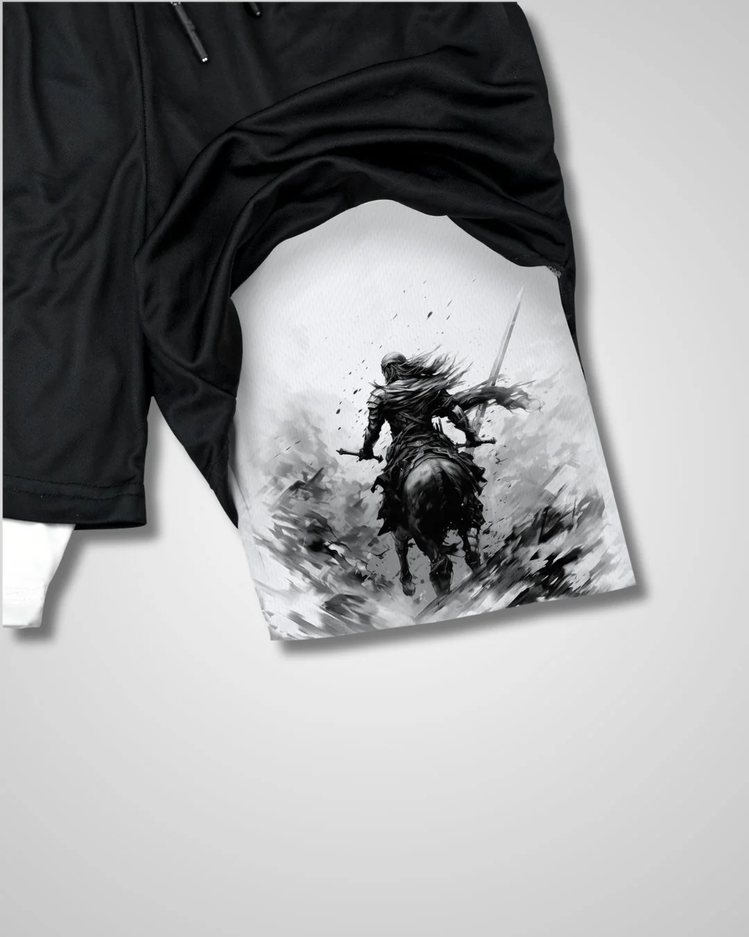 Philippians 4:13 Warrior Performance Shorts - Image 3
