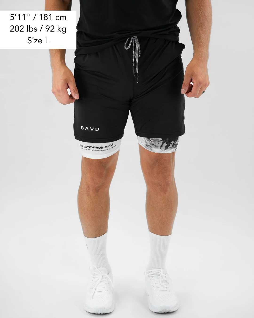 Philippians 4:13 Warrior Performance Shorts - Image 6