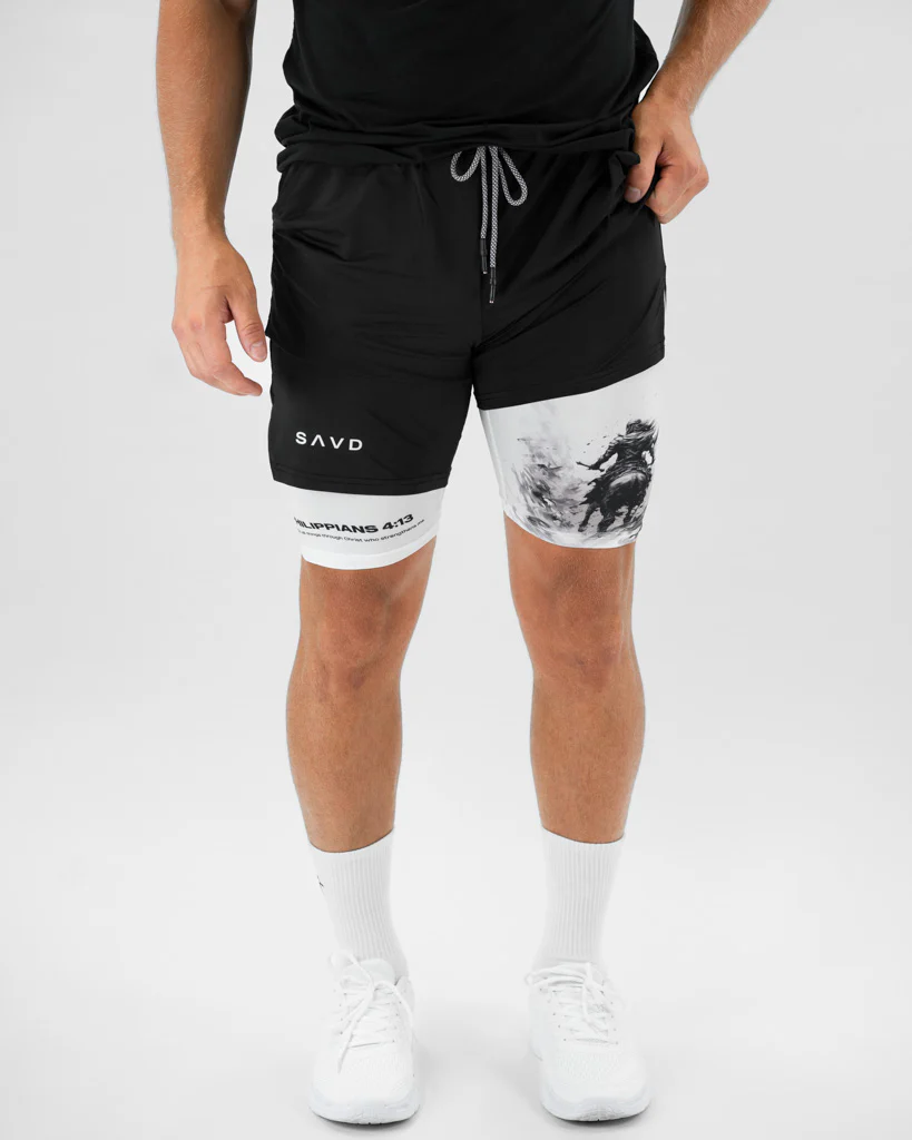 Philippians 4:13 Warrior Performance Shorts - Image 7