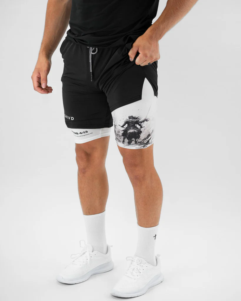 Philippians 4:13 Warrior Performance Shorts - Image 8