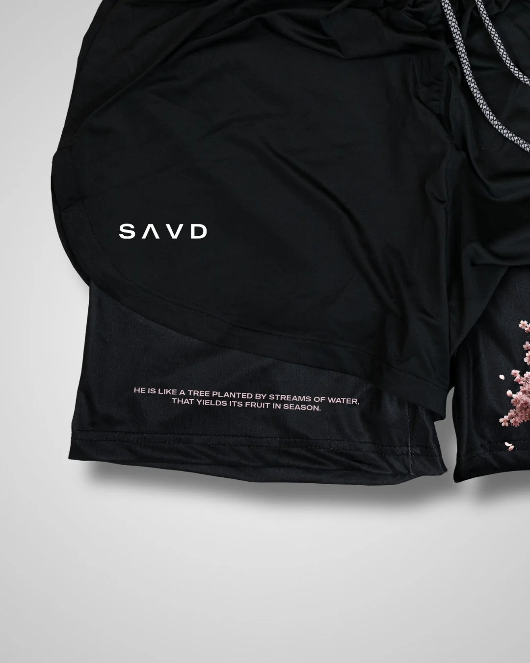 Psalm 1:3 'Planted by water' Women’s Performance Shorts - Image 3