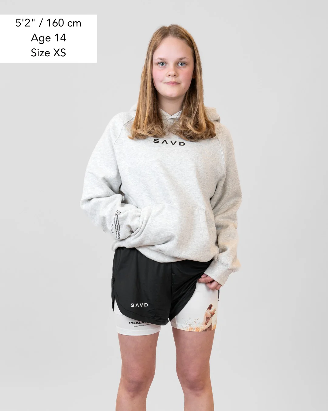 Psalm 23:1 'My Shepherd' Girls Performance Shorts - Image 9