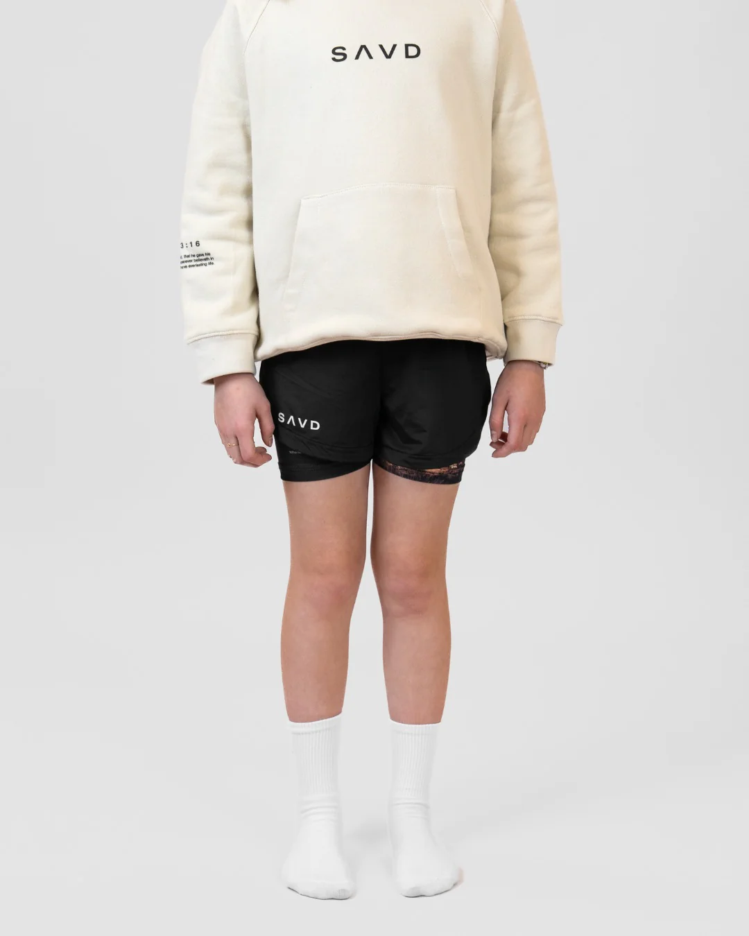 Psalm 56:3 'Fearless Trust' Girls Performance Shorts - Image 4