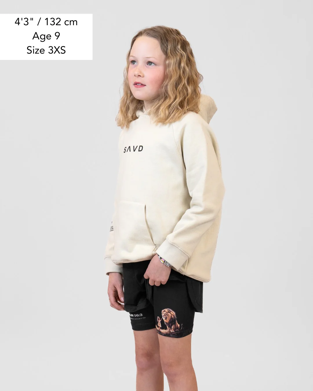 Psalm 56:3 'Fearless Trust' Girls Performance Shorts - Image 8