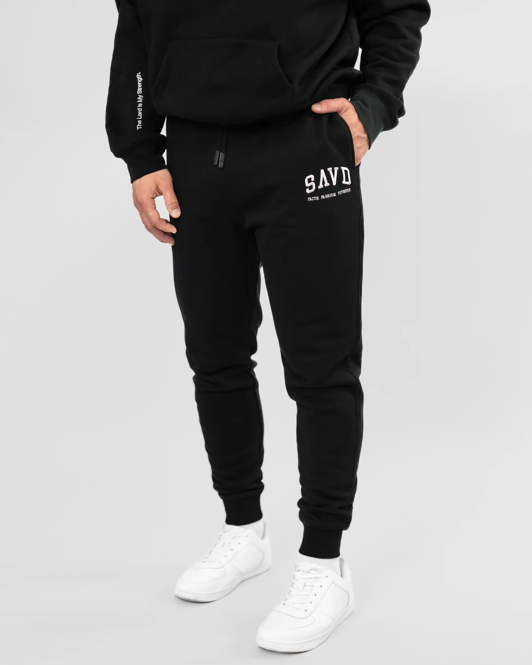 SAVD College Joggers – Cuffed Fit - Image 6