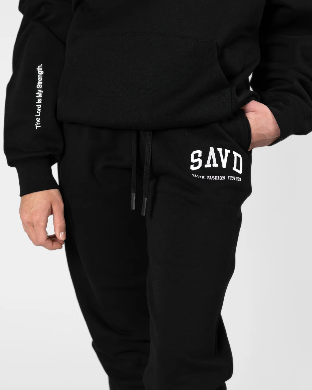 SAVD College Joggers – Cuffed Fit - Image 9