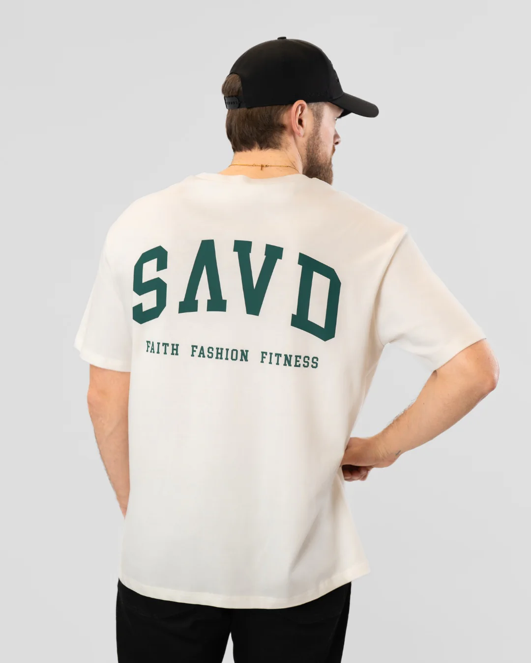 SAVD ’College’ Men’s Oversized T-Shirt - Image 5