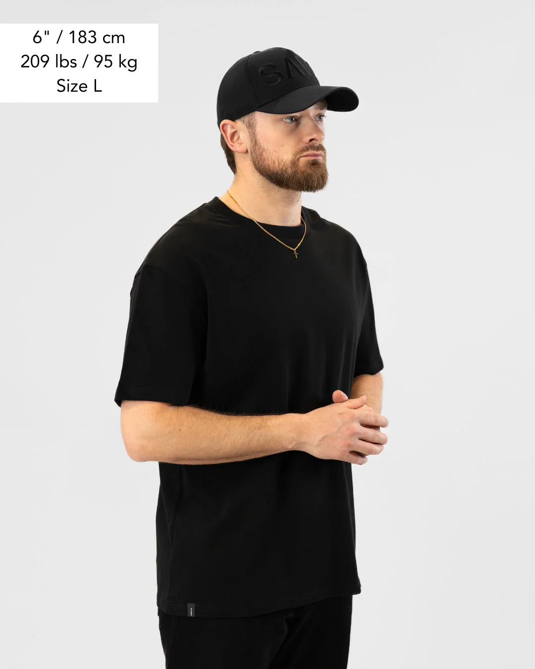 SAVD ’College’ Men’s Oversized T-Shirt - Image 8