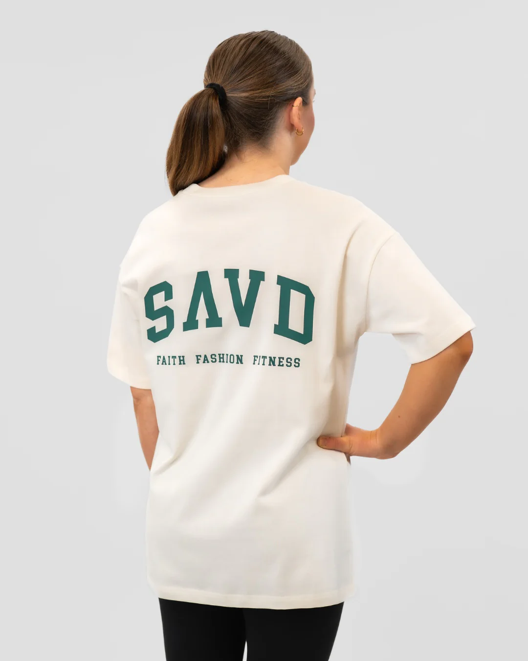 SAVD ’College’ Women’s Oversized T-Shirt - Image 5