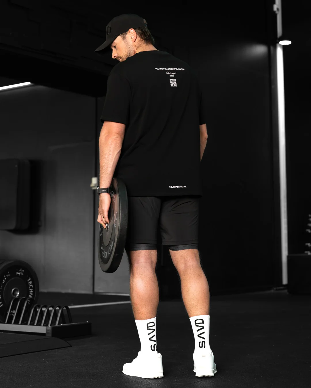 SAVD Prayer Mens Oversized T-shirt - Image 7