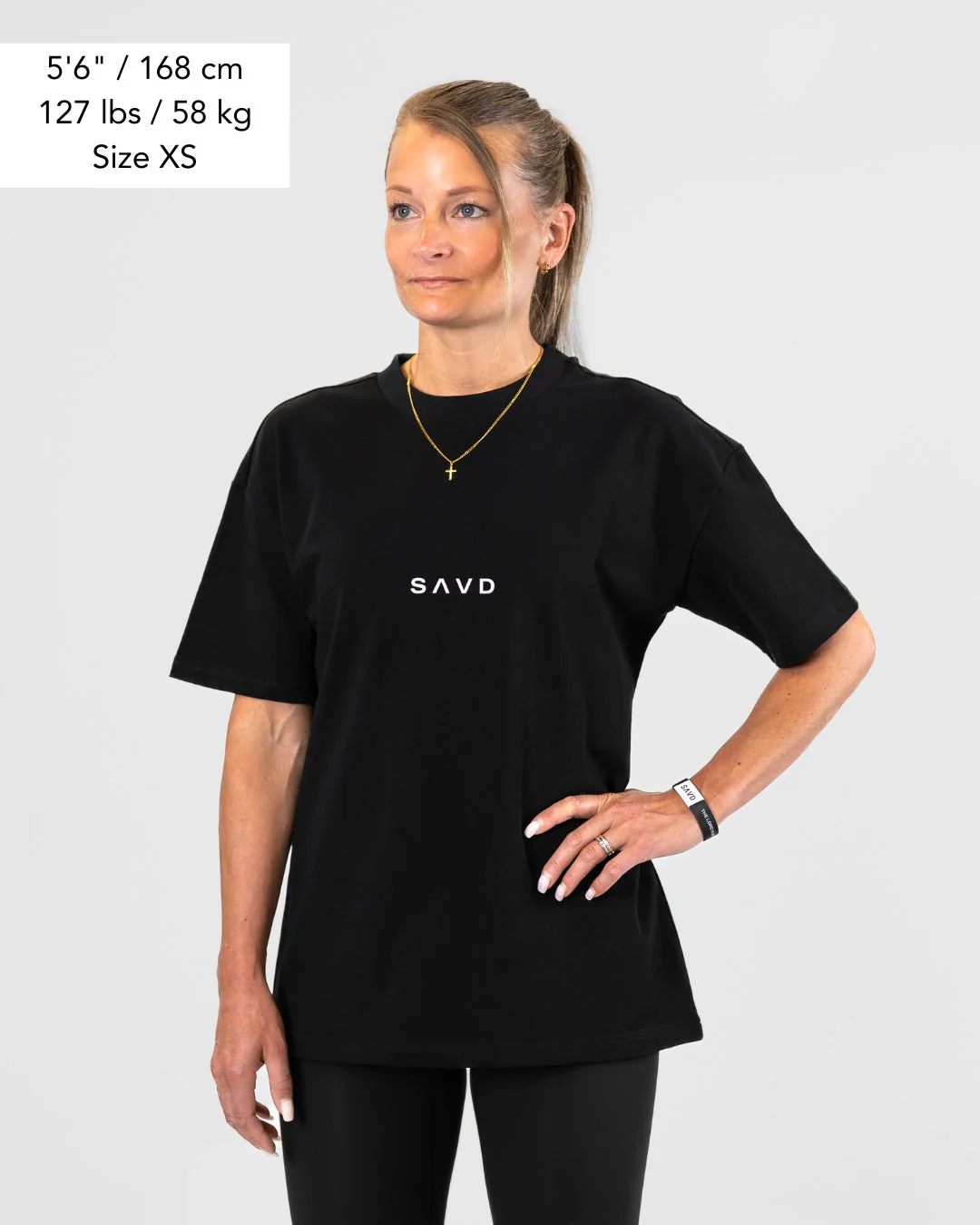 SAVD Prayer Womens Oversized T-shirt - Image 4